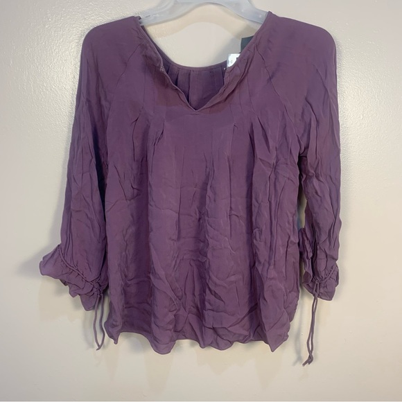 Sachin + Babi for Ankasa 100% Silk Sequin Embellished Blouse - Picture 10 of 15